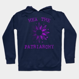 Hex The Patriarchy Femіnist Witch Funny Magical Mystical Magic sun Hoodie